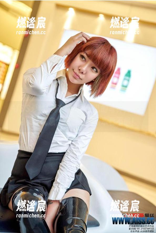 AISS爱丝(黄金版) - 灵儿的写真，满满的美丝气息，想偷懒却根本看不够！