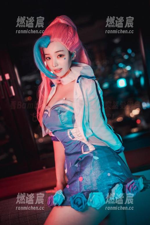 看Bambi(밤비)女孩的原图，突然觉得自己也想加入这场森林狂欢！