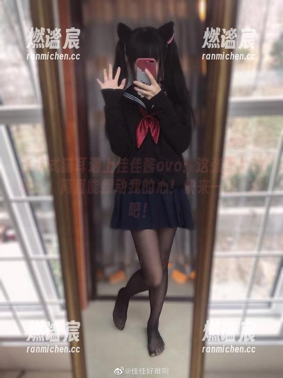 佳佳酱ovo 当法式猫耳遇上佳佳酱ovo:这张图片的魅力,简直能撩动我的心!快来一起更新吧!