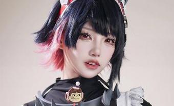 美图合集来袭！狐洛洛子的鲨鱼妹女仆，原来可爱还有这种可能？