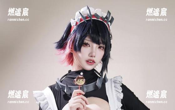 狐洛洛子 美图合集来袭!狐洛洛子的鲨鱼妹女仆,原来可爱还有这种可能?